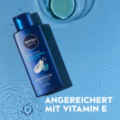 NIVEA MEN Body Lotion Revitalisierend, 250 ml, Нивеа Мужской лосьон для тела, витамин E, бодрящий, быстрое впитывание, 250 мл
