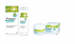 Priorin SET: Shampoo 200ml + Mask 180ml, Набор для роста волос и против выпадения: шампунь 200 мл + маска 180 мл, укрепление и объём, против истончения, для мужчин и женщин