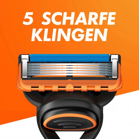 GILLETTE Rasierer, Fusion5, 1 St, Джилетт Набор для бритья Fusion5: станок и 1 сменная кассета, 1 набор