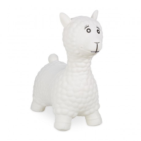 relaxdays Hupftier Lama in Cremeweiss Копытная лама кремово-белого цвета