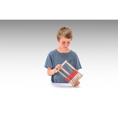 Wissner aktiv lernen Rechenrahmen 100er Zahlenraum rot\/weiss Рамка калькулятора на 100 цифр