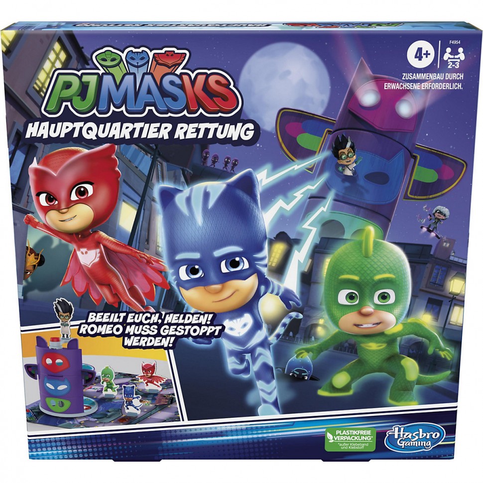 Купить Hasbro PJ Masks HQ Rescue PJ Masks HQ Спасение в интернет-магазине  Diskontshop.eu Германия всего за 2 998 руб. в