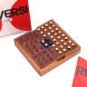 ROMBOL Reversi – Interessantes Strategiespiel fur 2 Personen aus edlem Holz Reversi – интересная стратегическая игра для двоих из ценных пород дерева