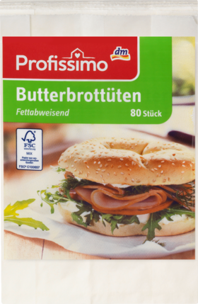 Profissimo пакеты для бутербродов, 80 шт