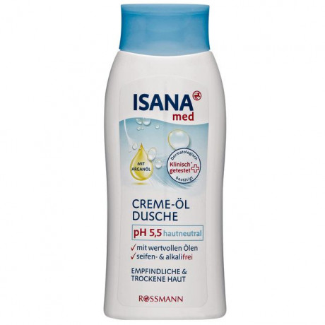 ISANA med Creme-Оl Dusche Крем-масло для душа для очень чувствительной кожи 250 г