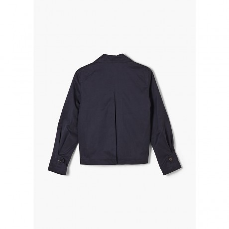 s.Oliver Leichte Cabanjacke aus Twill Outdoorjacken Легкая куртка-кабан из саржевого уличного жакета