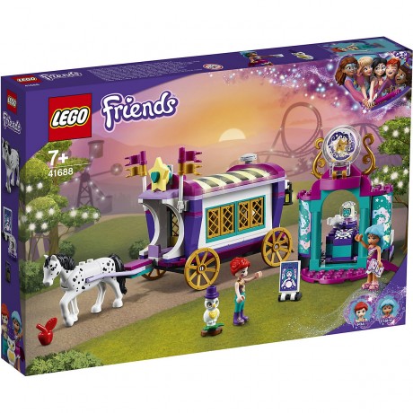Friends 3er Set: 30414 Emmas Zaubertruhe - Polybag + 41688 Magischer Wohnwagen + 41689 Magisches Riesenrad mit Rutsche, ЛЕГО Волшебная шкатулка Эммы+Волшебный караван+Волшебное колесо обозрения и горка