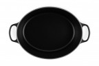 Le Creuset LE CREUSET Br\u00e4ter oval SIGNATURE schwarz LE CREUSET Br>4ter овал SIGNATURE