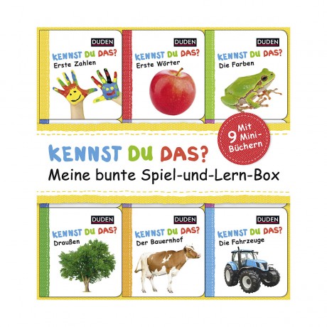 S. Fischer Verlag Kennst du das? Meine bunte Spiel-und-Lern-Box Знаешь ты? Моя красочная коробка для игр и обучения
