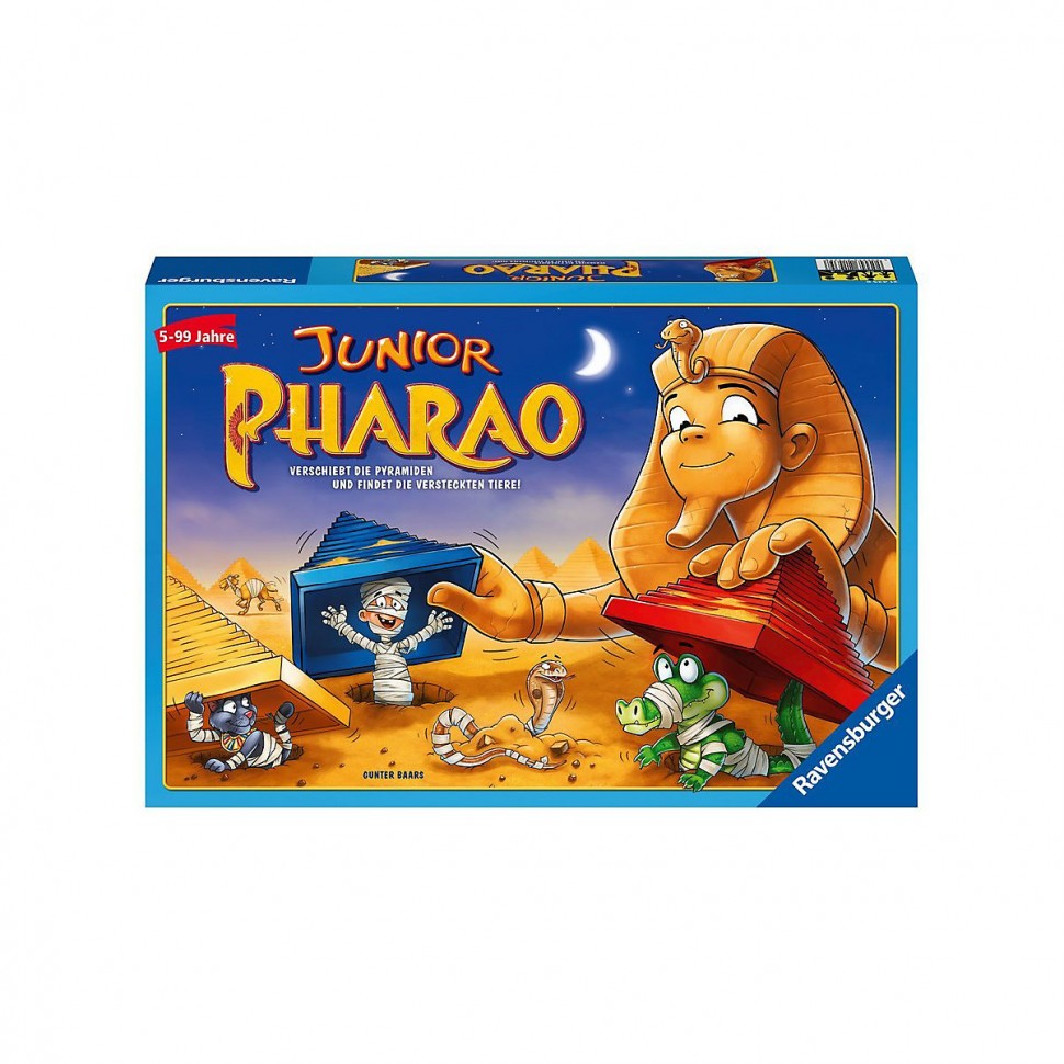 Купить Ravensburger Pharao Junior Фараон Младший в интернет-магазине  Diskontshop.eu Германия всего за 3 129 руб. в