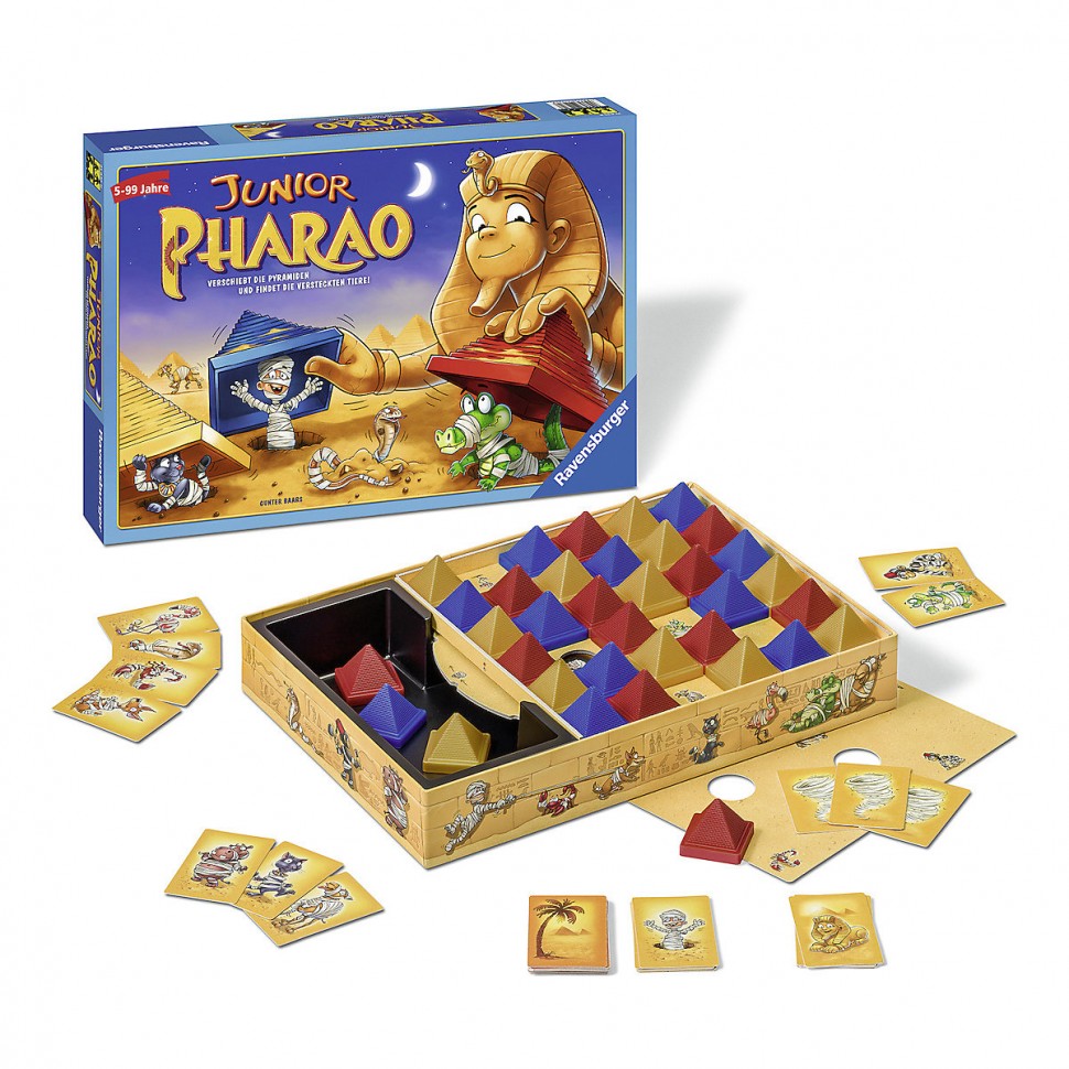 Купить Ravensburger Pharao Junior Фараон Младший в интернет-магазине  Diskontshop.eu Германия всего за 3 129 руб. в