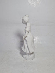 Фигурка винтажная Im Stil Furstenberg,&quot;Девушка с книгами&quot;, керамика, 20 см, Германия, 1960-70гг.