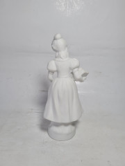 Фигурка винтажная Im Stil Furstenberg,&quot;Девушка с книгами&quot;, керамика, 20 см, Германия, 1960-70гг.