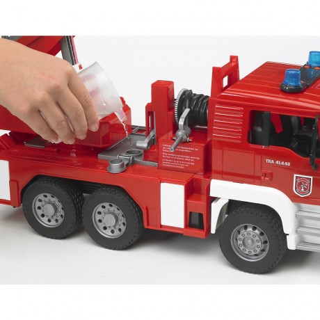 Bruder BRUDER 02771 TPS MAN Feuerwehr m. Drehleiter BRUDER 02771 TPS MAN Пожарная часть с поворотной лестницей