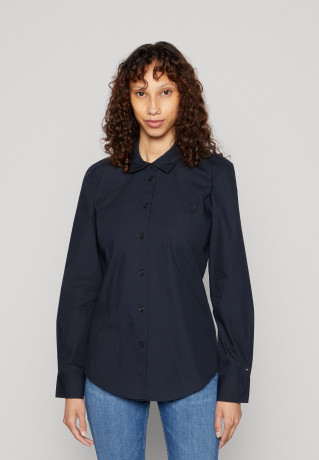 Tommy Hilfiger REGULAR Button-down blouse desert sky REGULAR Блузка на пуговицах небо пустыни