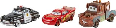 Mattel Disney Pixar Cars Die-Cast 3er-Pack Машинки Disney Pixar, литые под давлением, набор из 3 штук