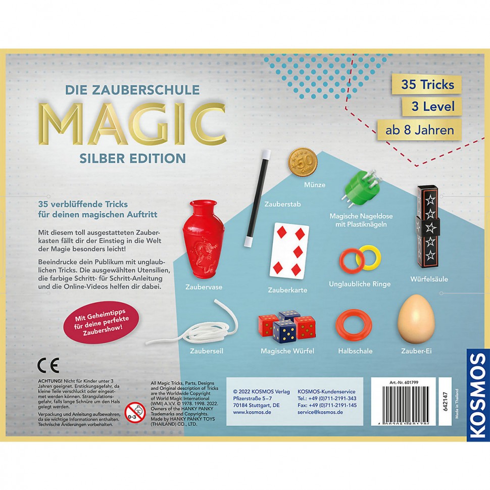 Купить Kosmos Die Zauberschule MAGIC Silber Edition Магическая школа MAGIC  Серебряное издание в интернет-магазине Diskontshop.eu Германия всего за 2  150 руб. в