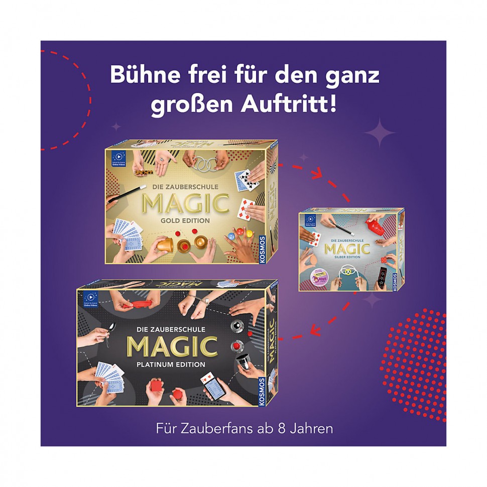 Купить Kosmos Die Zauberschule MAGIC Silber Edition Магическая школа MAGIC  Серебряное издание в интернет-магазине Diskontshop.eu Германия всего за 2  150 руб. в