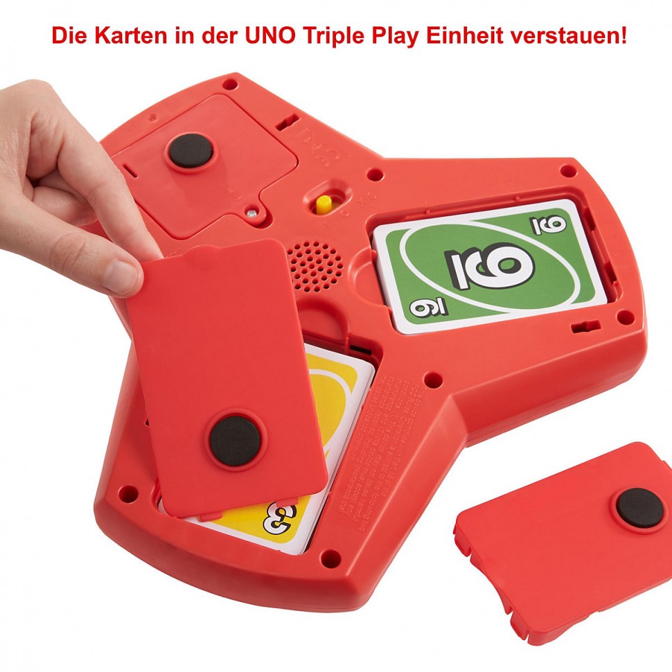 Купить Mattel Mattel Games UNO Triple Play Mattel Games UNO Тройная игра в  интернет-магазине Diskontshop.eu Германия всего за 4 954 руб. в