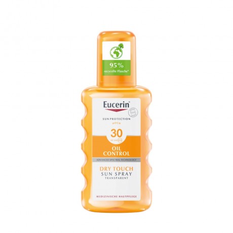 Eucerin Sun Oil Control Body Transp.Spray LSF 30 Прозрачный спрей для тела Sun Oil Control SPF 30