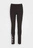 Tommy Hilfiger SLIM ROPE Leggings Trousers black SLIM ROPE Леггинсы Брюки черный