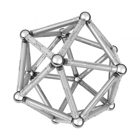 Geomag Pro-L Pocket Set Neodymium-Magnetspielzeug 53 Stuck(e) Silber Pro-L Pocket Set Игрушка с неодимовым магнитом 53 шт. Серебряный