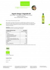 Krauterhaus Sanct Bernhardt Organic Omega-3 Vegetable Oil, 750 мл