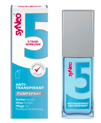 syNeo 5 Дезодорант антиперспирант спрей с защитой от пота до 5 дней 30 мл, 2 штуки