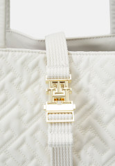 Tommy Hilfiger FLOW TOTE Tote bag weathered white FLOW TOTE Сумка-тоут выветрившийся белый
