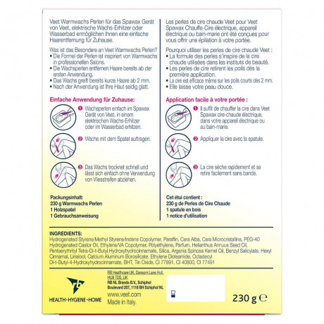 Veet Warmwachs Perlen  теплые восковые бусы