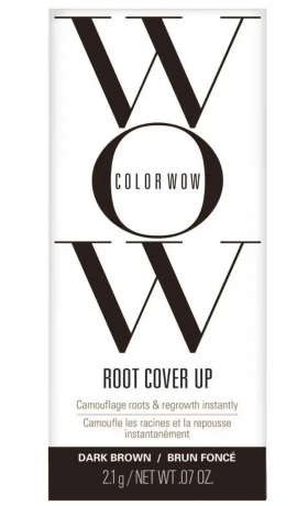 COLOR WOW Ansatzpuder Dark Brown 2,1 g, Color Wow Пудра для маскировки корней волос для женщин, оттенок Dark Brown, закрашивание седины и отросших корней, водостойкая формула (США), 2,1 г