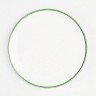 Gmundner Keramik Gmundner Keramik Gruner Rand Speiseteller Cup 25 cm Обеденная чашка Gmundner Ceramics с зеленым ободком, 25 см