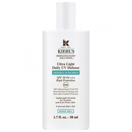 Kiehl’s Ultra Light UV Defense Mineral LSF 50  Ультралегкое минеральное средство для защиты от УФ-излучения SPF 50