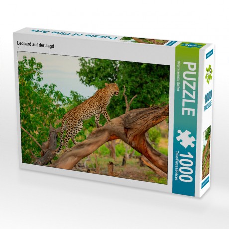 CALVENDO Puzzle CALVENDO Puzzle Leopard auf der Jagd Пазл CALVENDO Puzzle Леопард на охоте