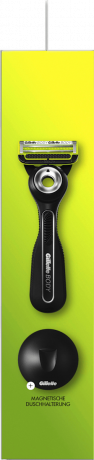 GILLETTE Rasierer, Labs Body & Intimate, 1 St, Джилетт Набор для бритья Labs Body & Intimate: станок, 1 сменная кассета и магнитный держатель, 1 набор