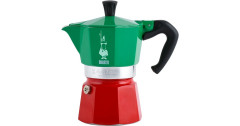 Bialetti Bialetti Moka Express Tricolore, Espressomaschine grun/rot, 3 Tassen  grun, rot Bialetti Moka Express Tricolore, эспрессо-машина зеленый/красный, 3 чашки