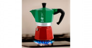 Bialetti Bialetti Moka Express Tricolore, Espressomaschine grun/rot, 3 Tassen  grun, rot Bialetti Moka Express Tricolore, эспрессо-машина зеленый/красный, 3 чашки