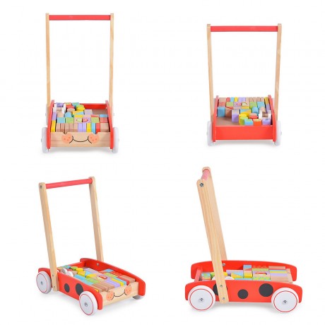 MONI Lauflernwagen Marienkafer 2112 Lauflernwagen Ходунки Божья коровка 2112 Ходунки