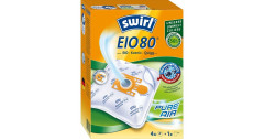 Swirl Swirl Staubsaugerbeutel EIO80 EcoPor 4 Stuck   Вихревые мешки для пылесоса EIO80 EcoPor 4 шт.