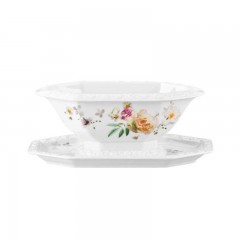 Rosenthal Rosenthal Maria Pink Rose Sauciere 1-tlg. 0,40 L Соусник Rosenthal Maria Pink Rose 1 шт. 0,40 л
