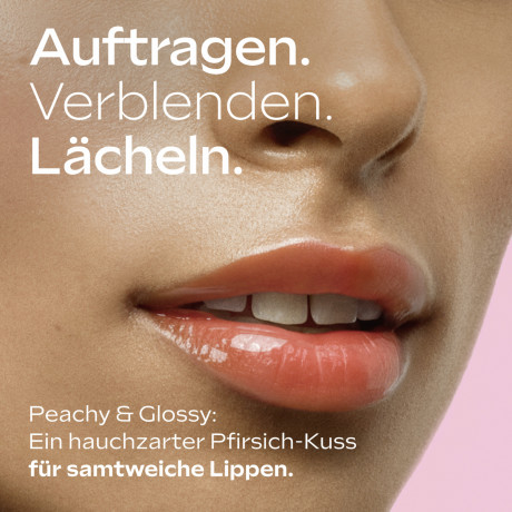 WELEDA Pink Peach Tinted Lip Butter, 7 ml, Оттеночное масло-бальзам для губ Pink Peach для мягкости и глянцевого сияния, 7 мл