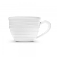 Gmundner Keramik Gmundner Keramik Weissgeflammt Teeobertasse Maxima 0,4 L / h: 9 cm Керамическая чашка Gmundner с белым пламенем Maxima 0,4 л / высота: 9 см