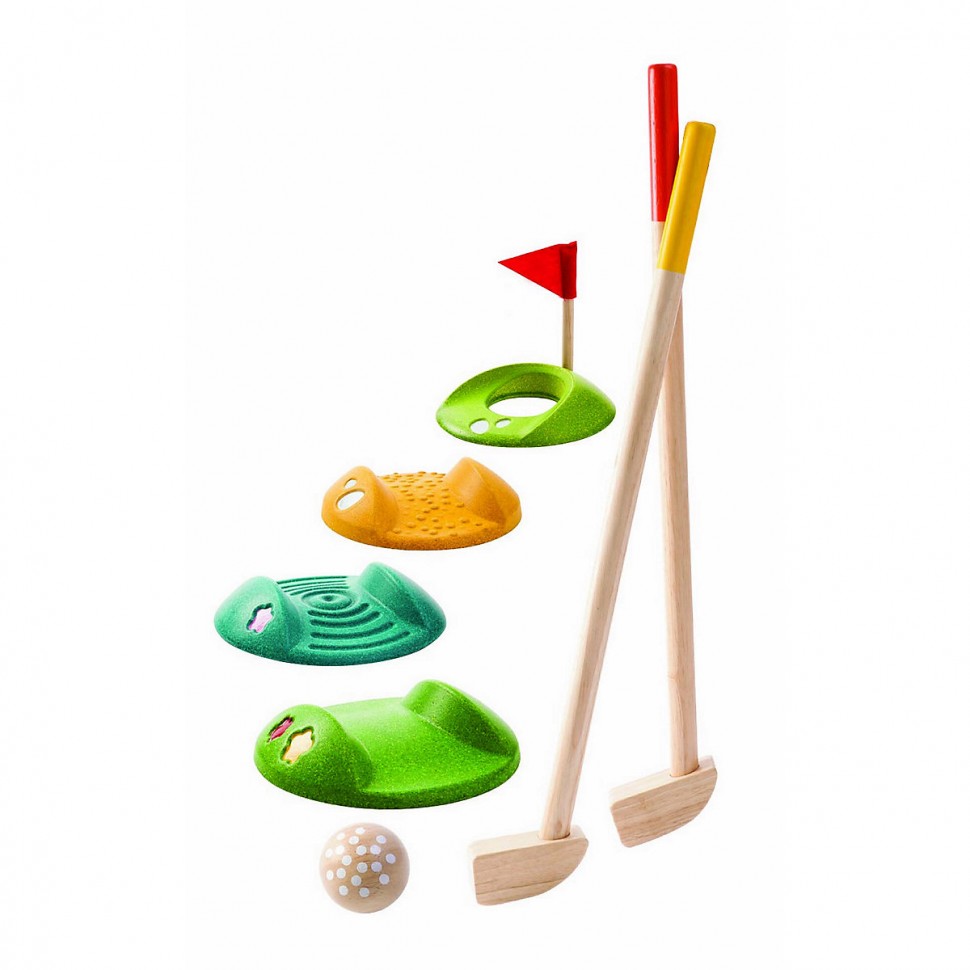 Купить PLANTOYS Active Play Mini-Golf Komplettset Aktionsspiele Полный  набор игр для мини-гольфа Active Play Экшн-игры в интернет-магазине  Diskontshop.eu Германия всего за 5 340 руб. в