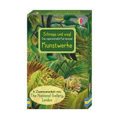 Usborne Verlag Schnapp und weg! Das superschnelle Kartenspiel: Kunstwerke Бери и иди! Сверхбыстрая карточная игра: произведения искусства