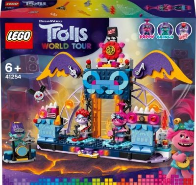 LEGO LEGO Trolls 41254 Volcano Rock City Konzert Концерт LEGO Trolls 41254 Volcano Rock City