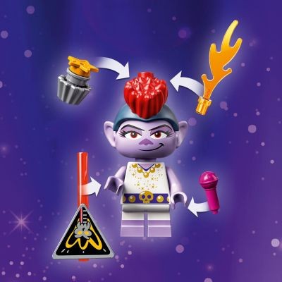 LEGO LEGO Trolls 41254 Volcano Rock City Konzert Концерт LEGO Trolls 41254 Volcano Rock City
