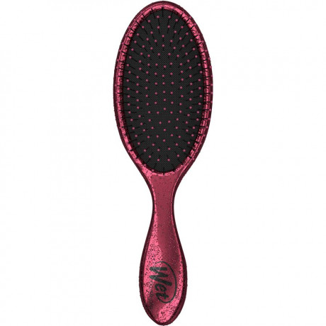 Wet Brush (Вет Браш) Массажная расчёска для волос Water Droplets Red, 1 шт.