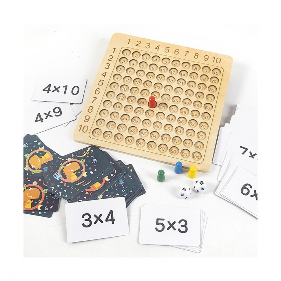 Купить Vicabo Multiplikationsbrett Montessori Spielzeug Lernspiele fur  Kinder Доска умножения Монтессори игрушка развивающие игры для детей в  интернет-магазине Diskontshop.eu Германия всего за 3 624 руб. в