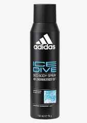 adidas Ice Dive Deodorant Spray, Адидас Дезодорант-cпрей Ice Dive 48h для мужчин, 150 мл