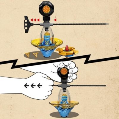 LEGO LEGO NINJAGO 70690 Jays Spinjitzu-Ninjatraining LEGO NINJAGO 70690 Джея «Обучение ниндзя Кружитцу»